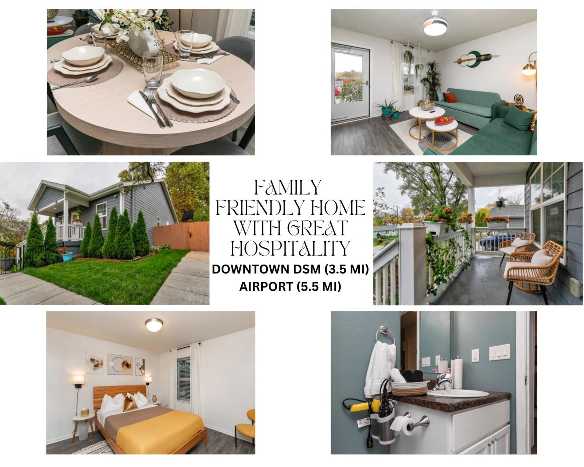 Family Friendly Home Close To Airport And Downtown Des Moines Exterior foto